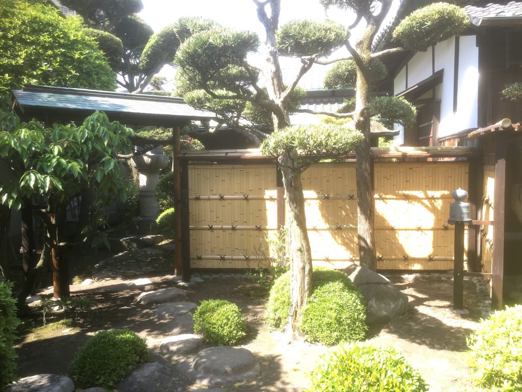 建仁寺垣　天然晒竹　大阪市旭区